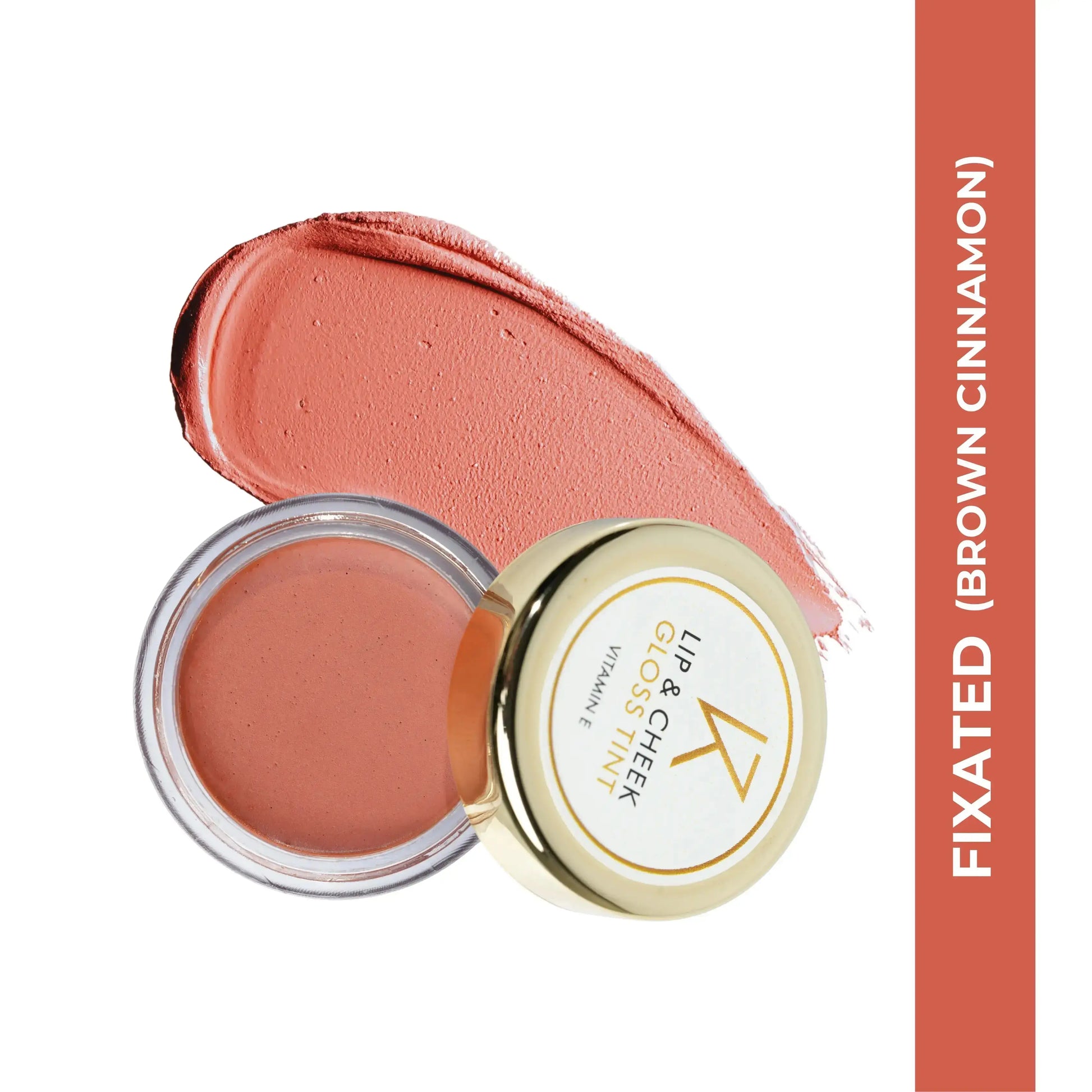 Cinnamon Brown Lip and Cheek Tint - Fixated Akaraindia