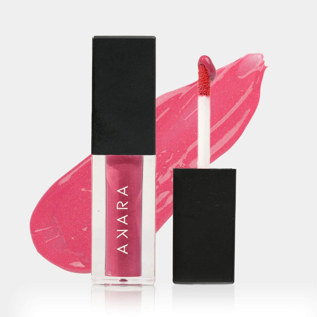 Akara Hi-dra Shine Lip Gloss (Dark Pink)