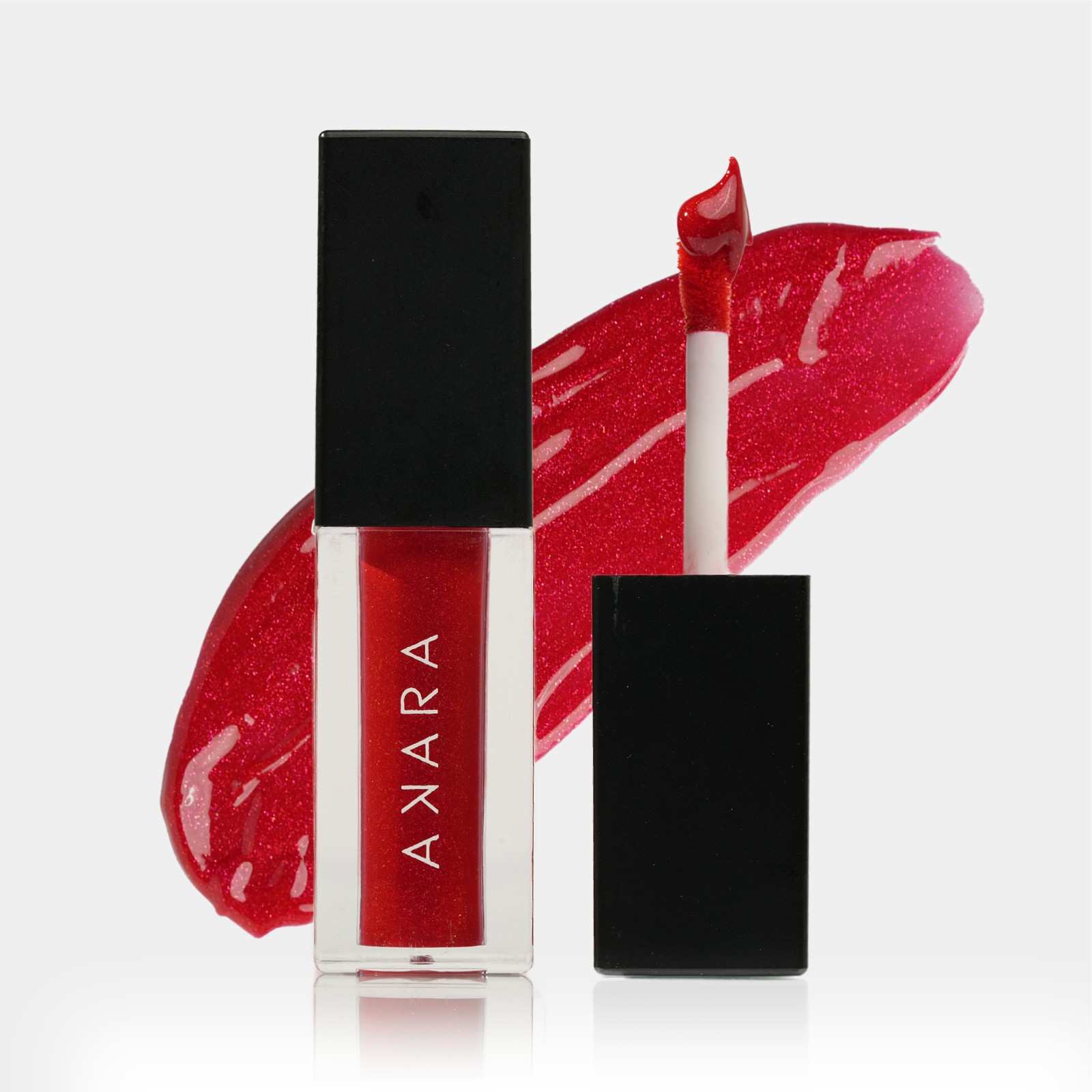 Akara Hi-dra Shine Lip Gloss Cherry Red